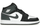 Jordan 1 Mid Black White Iron Grey Gs - Unmatched Kicks - Sneakers