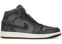 Jordan 1 Mid Distressed Smoke Grey Womens - Unmatched Kicks - Sneakers