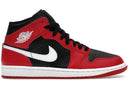 Jordan 1 Mid Gym Red Black White 2024 - Unmatched Kicks - Sneakers