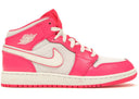 Jordan 1 Mid Hyper Pink White Gs - Unmatched Kicks - Sneakers