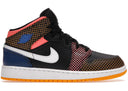 Jordan 1 Mid Mmd Multi - Color Grid Gs - Unmatched Kicks - Sneakers