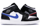 Jordan 1 Mid Multi - Color Swoosh Gs - Unmatched Kicks - Sneakers