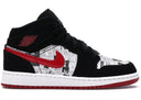 Jordan 1 Mid Newspaper Air Times Gs - Unmatched Kicks - Sneakers