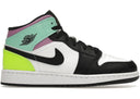 Jordan 1 Mid Pastel Black Toe Gs - Unmatched Kicks - Sneakers
