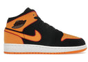 Jordan 1 Mid Se Black Vivid Orange Gs - Unmatched Kicks - Sneakers