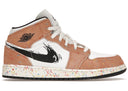Jordan 1 Mid Se Brushstroke Gs - Unmatched Kicks - Sneakers