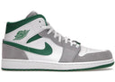 Jordan 1 Mid Se Grey Green - Unmatched Kicks - Sneakers