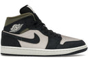 Jordan 1 Mid Se Off Noir Medium Olive - Unmatched Kicks - Sneakers