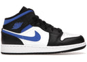 Jordan 1 Mid White Black Racer Blue Gs - Unmatched Kicks - Sneakers