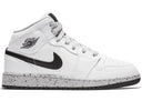 Jordan 1 Mid White Cement Gs - Unmatched Kicks - Sneakers