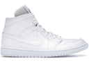 Jordan 1 Mid White Snakeskin Womens - Unmatched Kicks - Sneakers