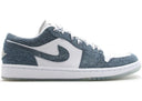 Jordan 1 Retro Low Canvas White Denim Womens - Unmatched Kicks - Sneakers