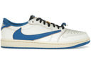 Jordan 1 Retro Low Og Sp Fragment X Travis Scott Sail Military Blue - Unmatched Kicks - Sneakers