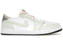 Jordan 1 Retro Low White Ghost Green Black - Unmatched Kicks - Sneakers