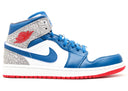 Jordan 1 Retro Mid True Blue - Unmatched Kicks - Sneakers