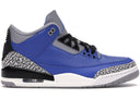 Jordan 3 Retro Varsity Royal Cement - Unmatched Kicks - Sneakers
