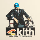 Kith for Cinelli Italo Lupi Tee Sandrift - Unmatched Kicks-KITH