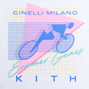 Kith for Cinelli Vice Di Milano Tee White - Unmatched Kicks-KITH