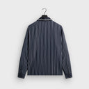 Kith Striped Poplin Long Sleeve Thompson Zip Front Shirt - Blend - Unmatched Kicks-KITH