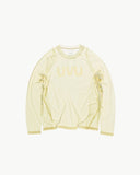 L/S RUNNING TOP Light Yellow - Unmatched Kicks - UVU