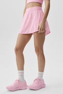 Match Point Tennis Skirt Pink Marshmallow - Unmatched Kicks-ALO