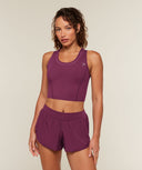 Mesh Sleeveless Tank with Shelf regular Strength Pink - Unmatched Supply-GYMSHARK