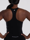Mirror Tank - Black - Unmatched Supply-Women's 2 in 1 Seamless Tank