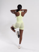 Mirror Tank - Citrus Frost - Unmatched Supply-Women's 2 in 1 Seamless Tank