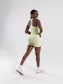 Mirror Tank - Citrus Frost - Unmatched Supply-Women's 2 in 1 Seamless Tank