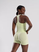 Mirror Tank - Citrus Frost - Unmatched Supply-Women's 2 in 1 Seamless Tank
