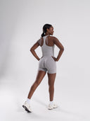 Mirror Tank - LT Heather - Unmatched Supply-Women's 2 in 1 Seamless Tank