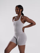 Mirror Tank - LT Heather - Unmatched Supply-Women's 2 in 1 Seamless Tank