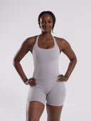 Mirror Tank - LT Heather - Unmatched Supply-Women's 2 in 1 Seamless Tank