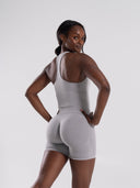 Mirror Tank - LT Heather - Unmatched Supply-Women's 2 in 1 Seamless Tank
