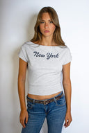 New York wide neck t-shirt - Unmatched Supply-SUBDUED
