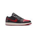 Nike Air Jordan 1 Low Black/Sail/Gym Red Sale - Unmatched Kicks - 