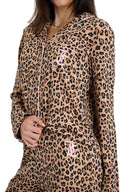 Plush 3 - Piece PJ Set Leopard - Unmatched Kicks - Juicy Couture