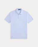 Pointelle Jersey Polo Shirt Pebble Blue - Unmatched Kicks-ralph lauren