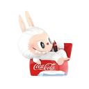 Pop Mart Labubu The Monsters Coca - Cola Series Special Sofa Figure - Unmatched Kicks - 