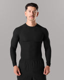 Power Long Sleeve - Black - Unmatched Kicks - Alphalete