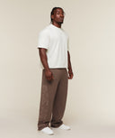 Power Seasonals Oversized Pants oversized fit Soft Brown/Wash - Unmatched Supply-GYMSHARK