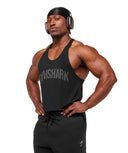 Power Stringer oversized fit Black/Asphalt Grey - Unmatched Kicks - GYMSHARK