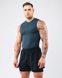 Power Tank - Dark Cyan - Unmatched Kicks - Alphalete