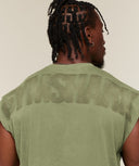 Power Washed Cut off Tank Grounded Green/Wash - Unmatched Supply-