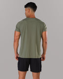 Proflex Tee - Tactical Olive - Unmatched Kicks - Alphalete