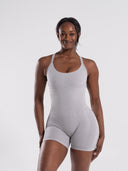 Pump Bodysuit - LT Heather - Unmatched Supply-Women's Seamless Bodysuit