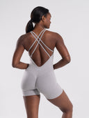 Pump Bodysuit - LT Heather - Unmatched Supply-Women's Seamless Bodysuit