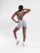 Pump Bodysuit - LT Heather - Unmatched Supply-Women's Seamless Bodysuit
