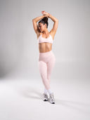 Pump High Rise Legging - Ballet Pink - Unmatched Supply-Women's Seamless Legging