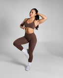 Pump High Rise Legging - Cedar - Unmatched Supply-Women's Seamless Legging